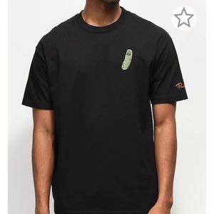 Primitive x Rick and Morty Pickle Rick Black T-Shirt